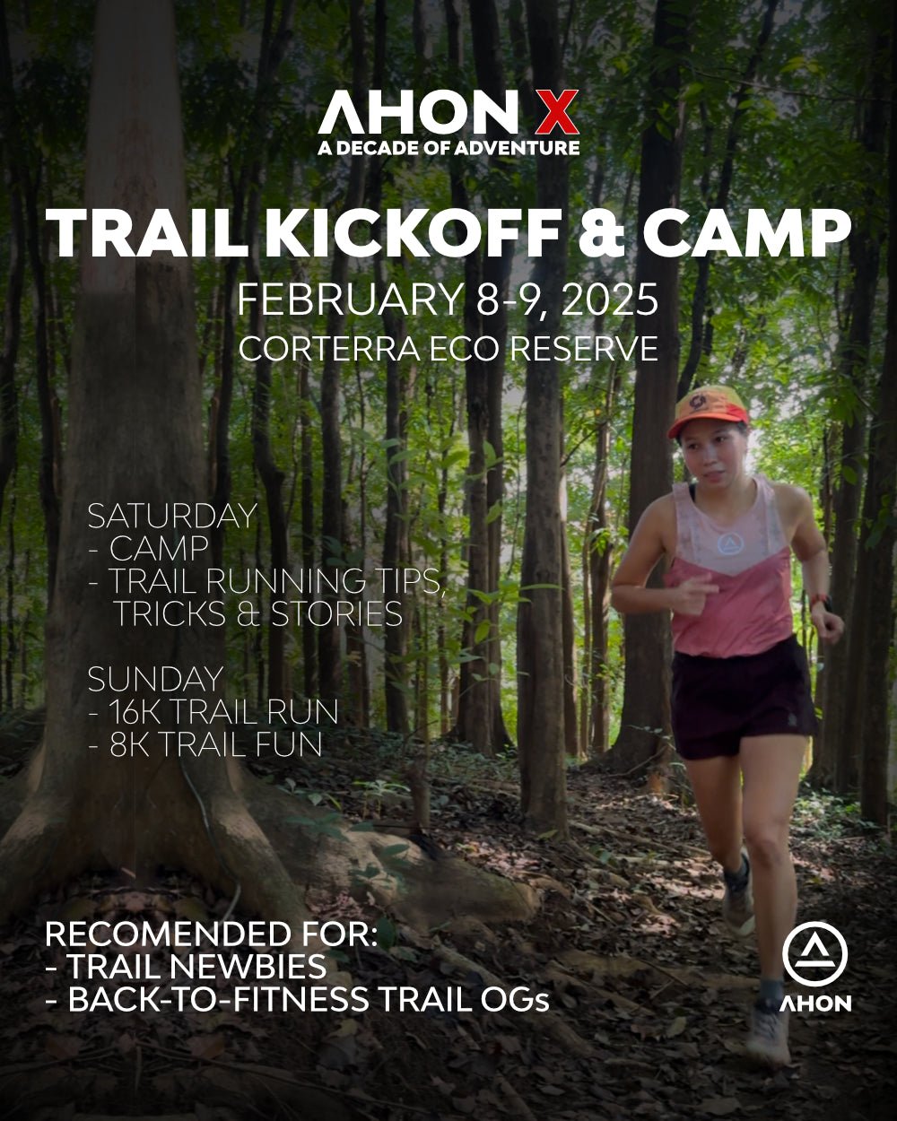 Ahon X: Trail Kickoff & Camp - Ahon.ph