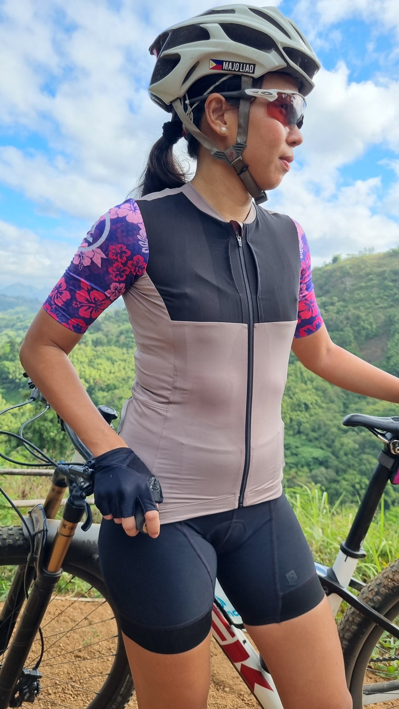 Adventure Jersey - Base (gumamela / taupe / violet) - Ahon.ph